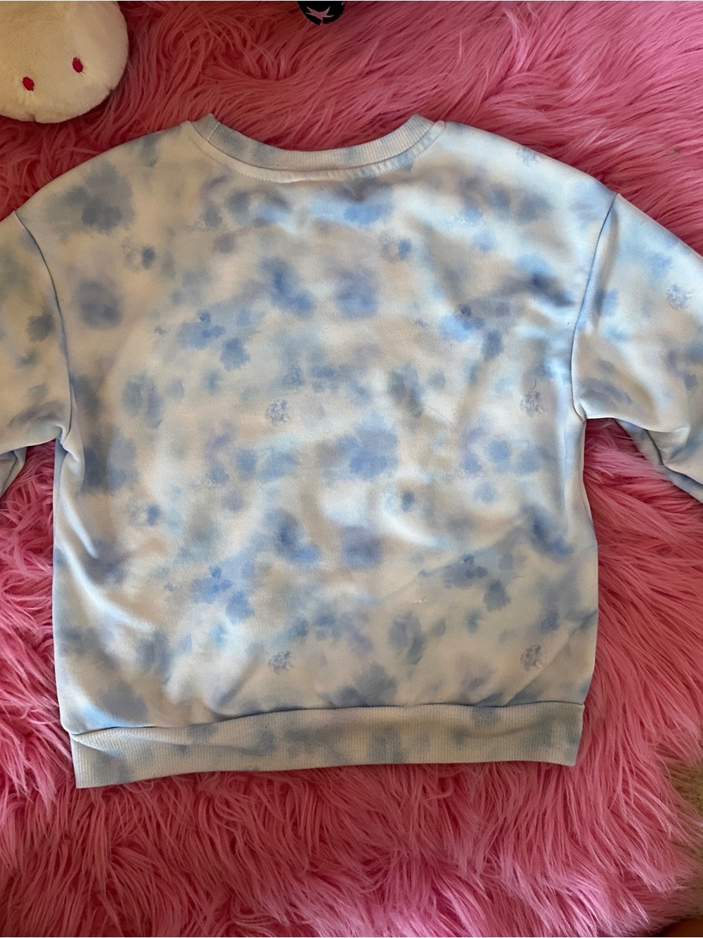 Power Puff Girls Cartoon Network Kids Bubbles Tie-Dye Sweatshirt - Picture 11 of 12